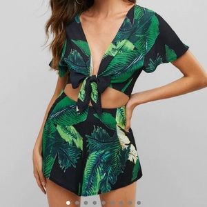 SOLD Tropical two piece